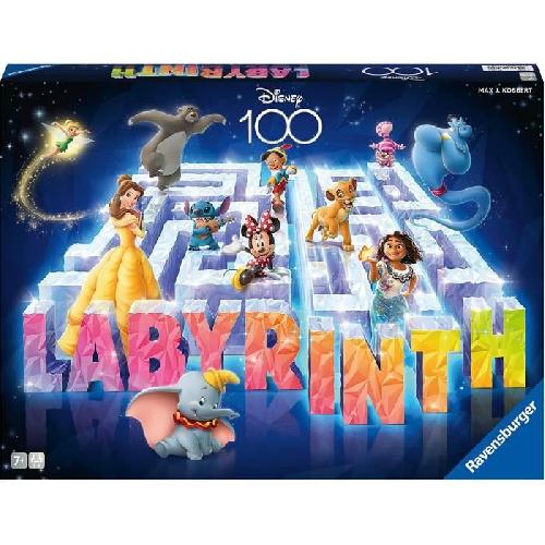 Jeu De Societe - Jeu De Plateau Labyrinthe Disney 100eme anniversaire - Jeu de plateau - 4005556274604 - Ravensburger