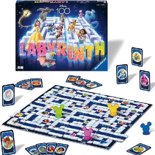 Jeu De Societe - Jeu De Plateau Labyrinthe Disney 100eme anniversaire - Jeu de plateau - 4005556274604 - Ravensburger