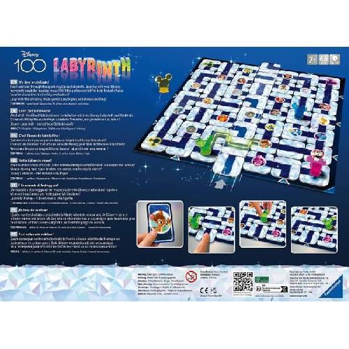 Jeu De Societe - Jeu De Plateau Labyrinthe Disney 100eme anniversaire - Jeu de plateau - 4005556274604 - Ravensburger