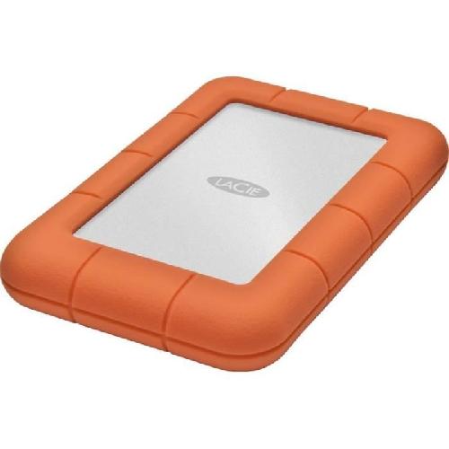 Disque Dur Externe LACIE - Disque Dur Externe - LaCie Rugged Mini - 5To - USB3.0 (STJJ5000400)