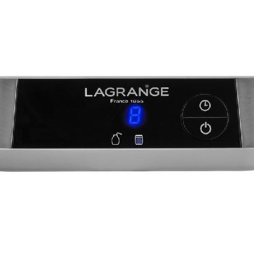Yaourtiere - Fromagere LAGRANGE 459002 - Yaourtiere Ligne + goupillon - 9 pots en verre - Programmable 15h - 18W - Ecran electronique - Arret automatique