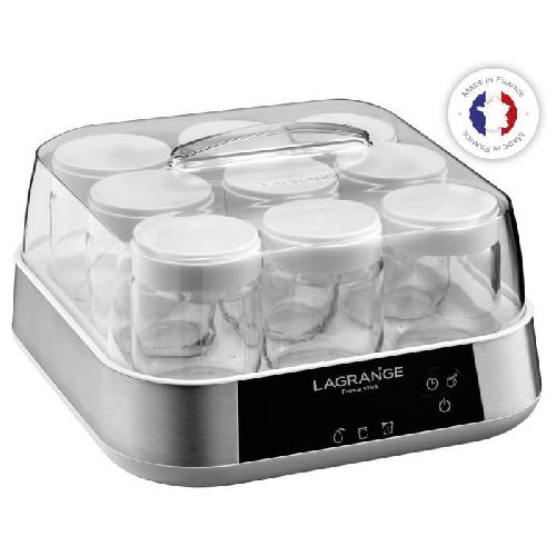 Yaourtiere - Fromagere LAGRANGE 459601 LIGNE Yaourtiere-fromagere - 18 W - Inox