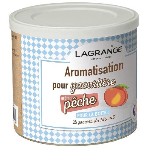 Yaourtiere - Fromagere LAGRANGE Aromatisation peche pour yaourts