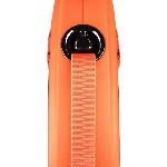 Laisse - Sangle - Accouple Laisse enrouleur pour chien TRIXIE flexi XTREME - Taille S - 5m - Noir et orange