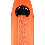 Laisse - Sangle - Accouple Laisse enrouleur sangle flexi XTREME - FLEXI - Taille L - 5m - Noir et orange