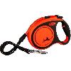 Laisse - Sangle - Accouple Laisse enrouleur sangle flexi XTREME - FLEXI - Taille L - 5m - Noir et orange