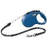 Laisse - Sangle - Accouple Laisse New Classic S Cord 5 m blue Flexi CL10C5-251-BL-20 - Laisse pour chiens jusqu'a 12 kg - Bleu