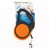 Laisse - Sangle - Accouple laisse retractable SPA orange - Fidelami