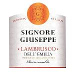 Petillant - Mousseux Lambrusco Rouge - Signore Giuseppe - Vin pétillant - 75 cl