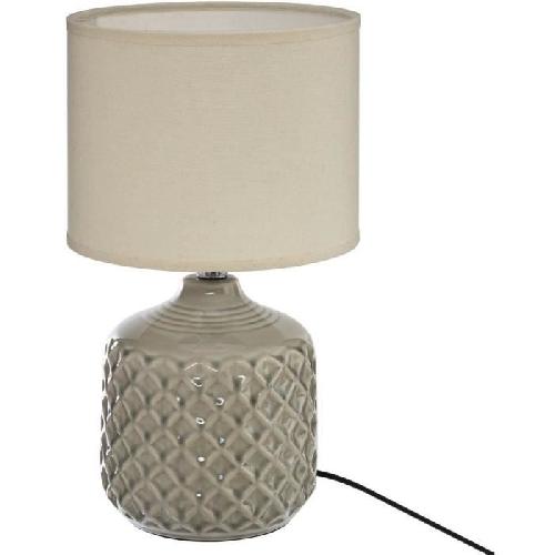 Lampe A Poser Lampe a poser - E14 - 60 W - H. 36.5 cm - Taupe