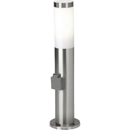 Lampadaire - Lampe De Jardin Lampe a poser LED CHORUS - BRILLIANT - Coloris acier - E27 - 1x10W