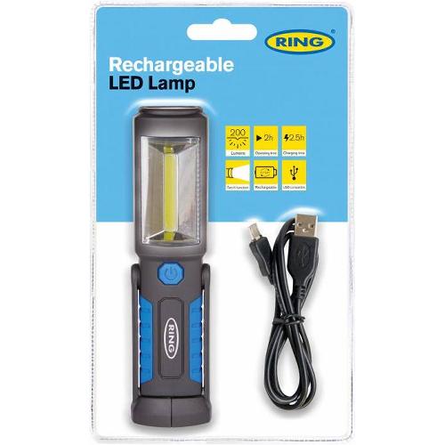 Eclairage Atelier Lampe Baladeuse LED Rechargeable RIL83BP 200 Lumens