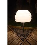 Lampadaire - Lampe De Jardin Lampe Champi résine 230V 50cm - GALIX - éclairage extérieur original et pratique