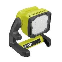 Lampe De Chantier RYOBI - Projecteur LED 18V ONE+ - 3 intensités : 1800 / 800 / 400 Lumens - tete orientable a 360° - RLFD18-0