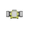 Lampe De Chantier RYOBI - Triple panneau lumineux LED 18V ONE+ - 3 intensités : 3000 / 1200 / 500 Lum. - panneaux 360°. panneau central 130° - RLP18-0