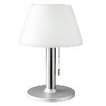 Lampadaire - Lampe De Jardin Lampe de table solaire G2 tres éclairante - GALIX - 100 Lumens - Plastique et tube en inox