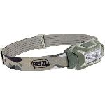 Lampe frontale etanche PETZL ARIA 2 450 lumens 3 piles incluses Camo