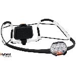 Lampe frontale multi faisceaux - PETZL - IKO - 350 lumens - Bandeau Airfit - Batterie rechargeable incluse - Noir et blanc