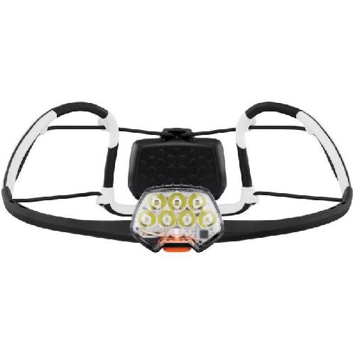 Lampe Frontale Multisport Lampe frontale multi faisceaux - PETZL - IKO - 350 lumens - Bandeau Airfit - Batterie rechargeable incluse - Noir et blanc