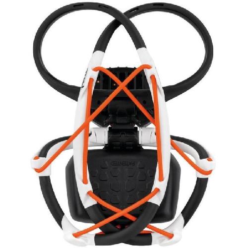 Lampe Frontale Multisport Lampe frontale multi faisceaux - PETZL - IKO - 350 lumens - Bandeau Airfit - Batterie rechargeable incluse - Noir et blanc