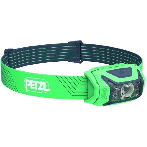 Lampe Frontale Multisport Lampe frontale - PETZL - ACTIK - 450 lumens - 3 piles AAA incluses - Vert