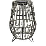 Balise - Borne Solaire Lampe solaire décorative a filament blanc chaud H30cm - GALIX