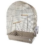 Cage LAROY DUVO Cage pour oiseaux Mocha Lusi 3 - 54 x 34 x 75 cm - Moka