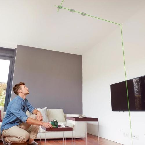 Longueur (telemetre - Laser Mesureur) Laser lignes AdvancedLevel 360 de Bosch (3 laser lignes avec laser a 360° pour un alignement dans toute une piece. dans boîte