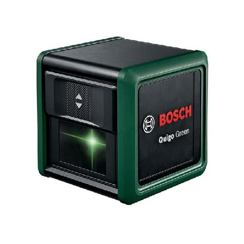 Longueur (telemetre - Laser Mesureur) Laser lignes Bosch - Quigo Green - Technologie faisceau vert - Portée 12m