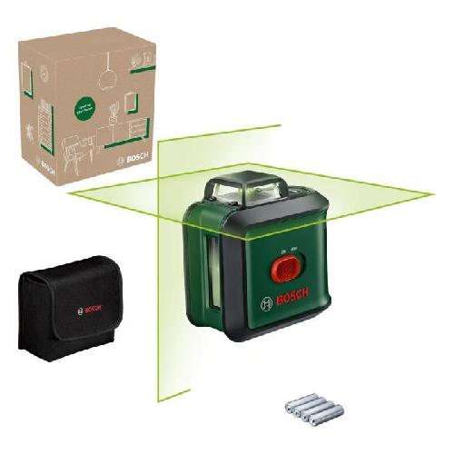 Longueur (telemetre - Laser Mesureur) Laser lignes UniversalLevel 360 de Bosch (laser lignes vertical et horizontal avec laser a 360° pour un alignement dans toute la