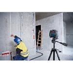 Longueur (telemetre - Laser Mesureur) Laser lignes vert GLL 2-15 G avec support LB 10 - BOSCH - 0601063W00