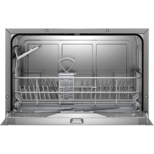 Lave-vaisselle Lave-vaisselle compact pose libre BOSH SKS51E38EU SER2 - 6 couverts - Induction - L55cm - 49dB - Inox