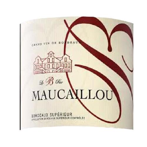 Vin Rouge Le B par Maucaillou 2017 Bordeaux Supérieur - Vin rouge de Bordeaux