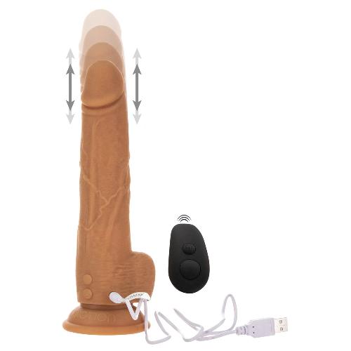 Godes Le gode flexible a poussee 9 RC Caramel