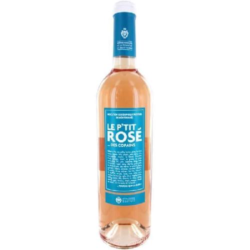 Vin Rose Le P'tit Rosé des Copains Méditerranée - Vin rosé