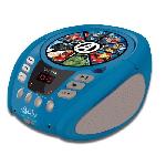 Lecteur Cd - Radio - Boombox Lecteur CD Bluetooth Avengers - Lexibook - Effets Lumineux - Enfant - Bleu