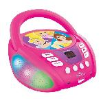 LECTEUR CD Bluetooth Disney Princess - Effets Lumineux - LEXIBOOK