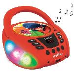 Lecteur CD Bluetooth lumineux Miraculous - LEXIBOOK - MIRACULOUS - CD/CD-R/CD-RW - Bluetooth 5.0 - Enfant