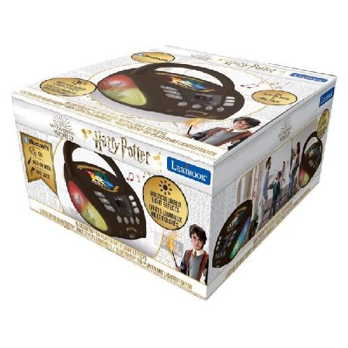 Lecteur Cd - Radio - Boombox Lecteur CD Bluetooth transportable Harry Potter - Effets lumineux - LEXIBOOK