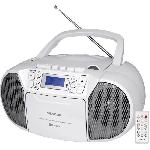 Baladeur - Lecteur Cd - Cassette Lecteur CD - Casettes - SENCOR - SPT 3907 W - 4 W - Bluetooth - Blanc
