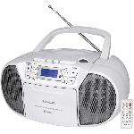 Baladeur - Lecteur Cd - Cassette Lecteur CD - Casettes - SENCOR - SPT 3907 W - 4 W - Bluetooth - Blanc