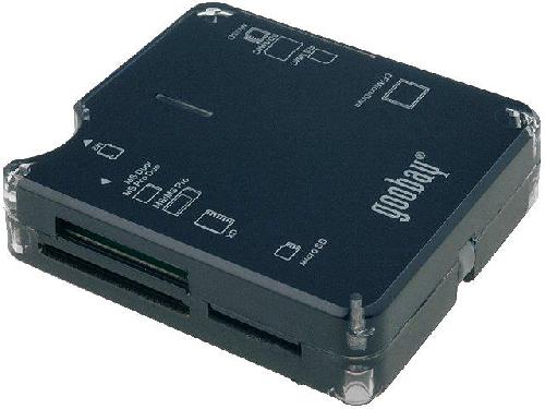 Lecteur De Carte Memoire Externe Lecteur de carte memoire - USB 2.0 - M2 - MS - SD - SD HC - SD HC Micro - SD Micro - XD - Compact Flash