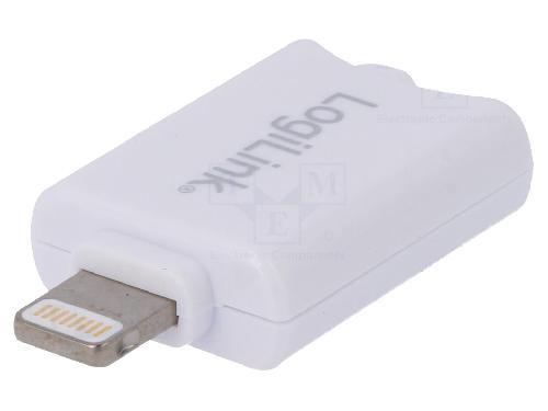 Lecteur Carte Memoire Lecteur de cartes memoire microSD prise Apple Lightning