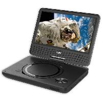 Lecteur - Enregistreur Video Lecteur DVD portable DJIX PVS906-20 9 rotatif avec port USB et lecteur carte SD - Noir