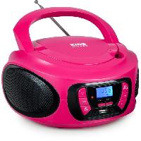 Lecteur Musique Lecteur radio cd portable BIGBEN INTERACTIVE usb bt rose
