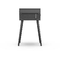 Lecteur Musique Platine Vinyle sur pieds RYGHT ALTO - Noir - Enceinte bluetooth intégrée