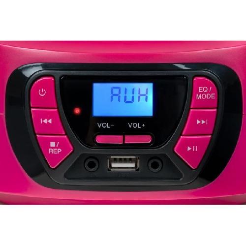Radio Cd - Radio Cassette - Fm Lecteur radio cd portable BIGBEN INTERACTIVE usb bt rose