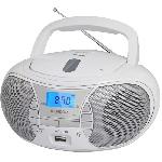 Baladeur - Lecteur Cd - Cassette Lecteur Radio CD - SENCOR - SPT 2700 WH - 3 W - CD - Bluetooth - MP3 - Blanc