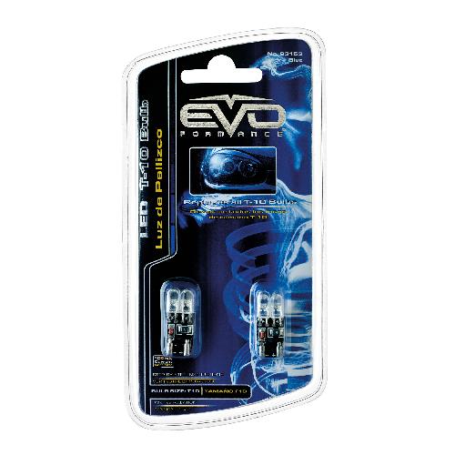 Ampoules Wedgebase - Veilleuses Led T10 Bulbe Bleu - EvoFormance