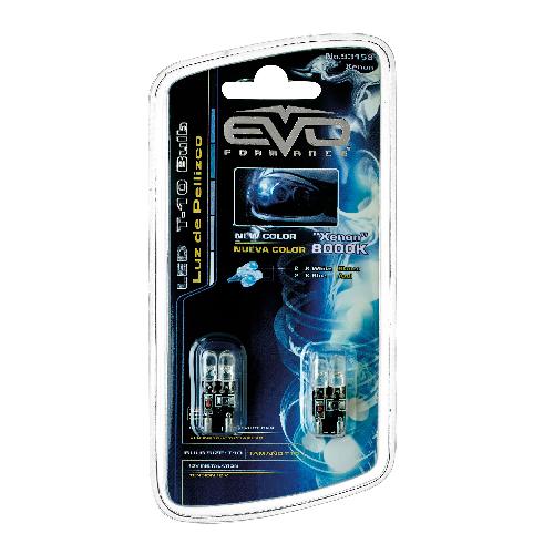 Ampoules Wedgebase - Veilleuses Led T10 Bulbe Xenon - EvoFormance